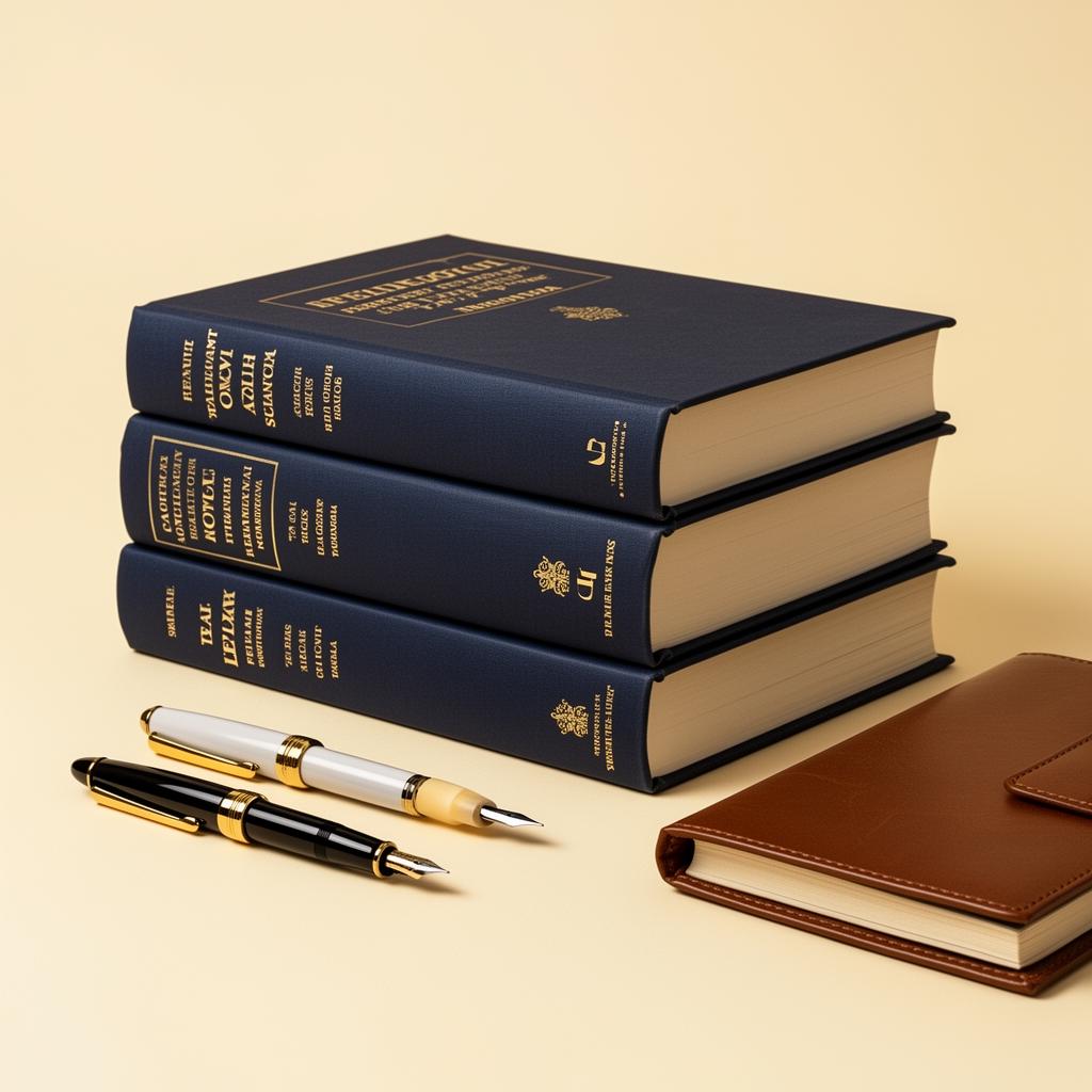 Premium textbooks and fountain pens